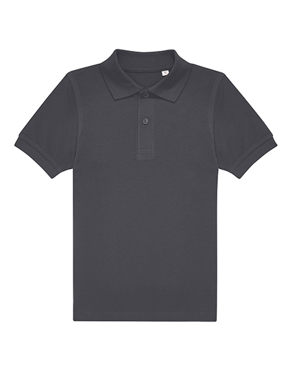 B&C BE INSPIRED - Kids My Polo 180 - Dark Grey (Solid)
