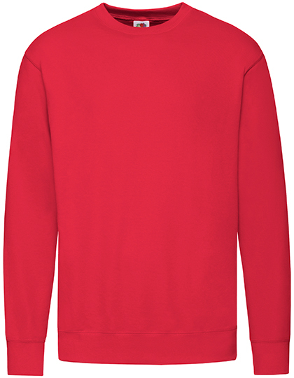 Fruit of the Loom - Lightweight Set-In Sweat - red