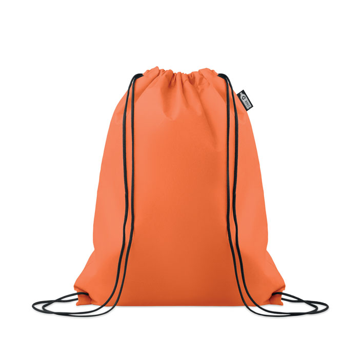 DAFFY RPET - RPET non-woven trekkoordtas - Oranje