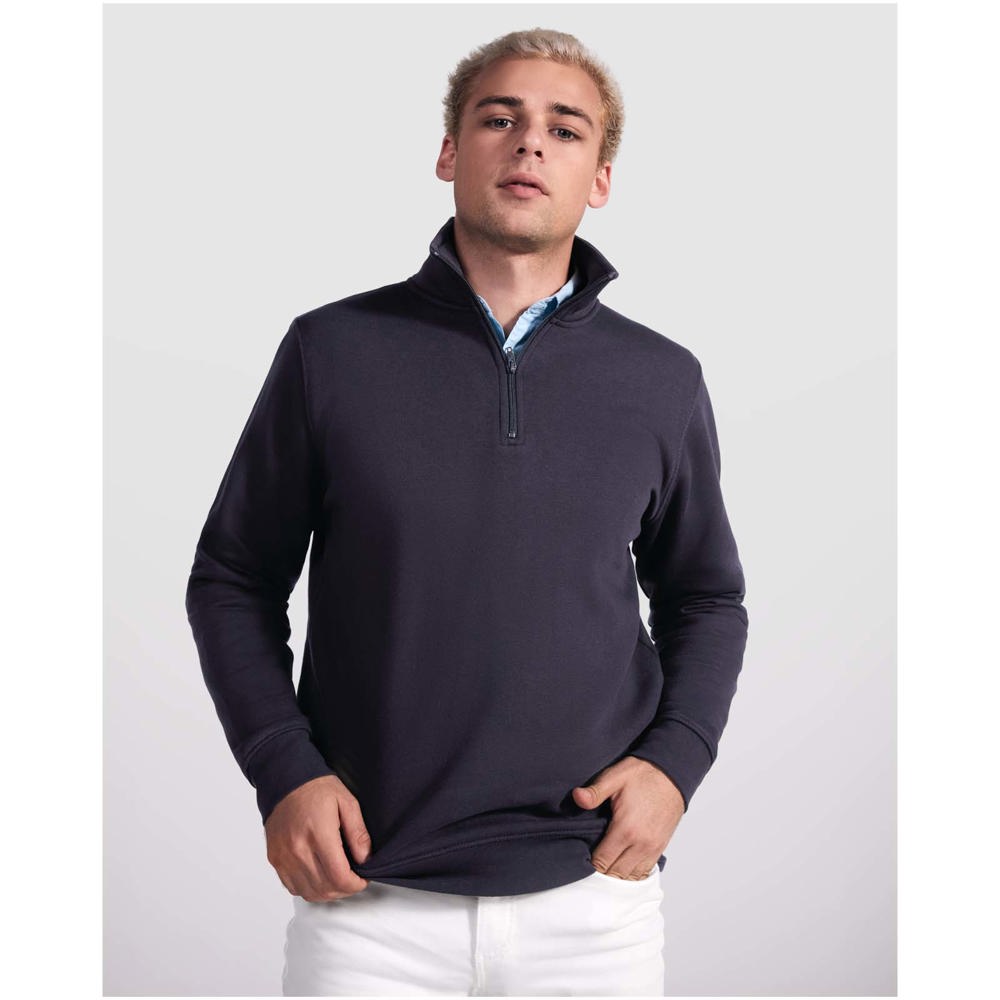 Aneto 280 g/m² trui met kwartritssluiting
