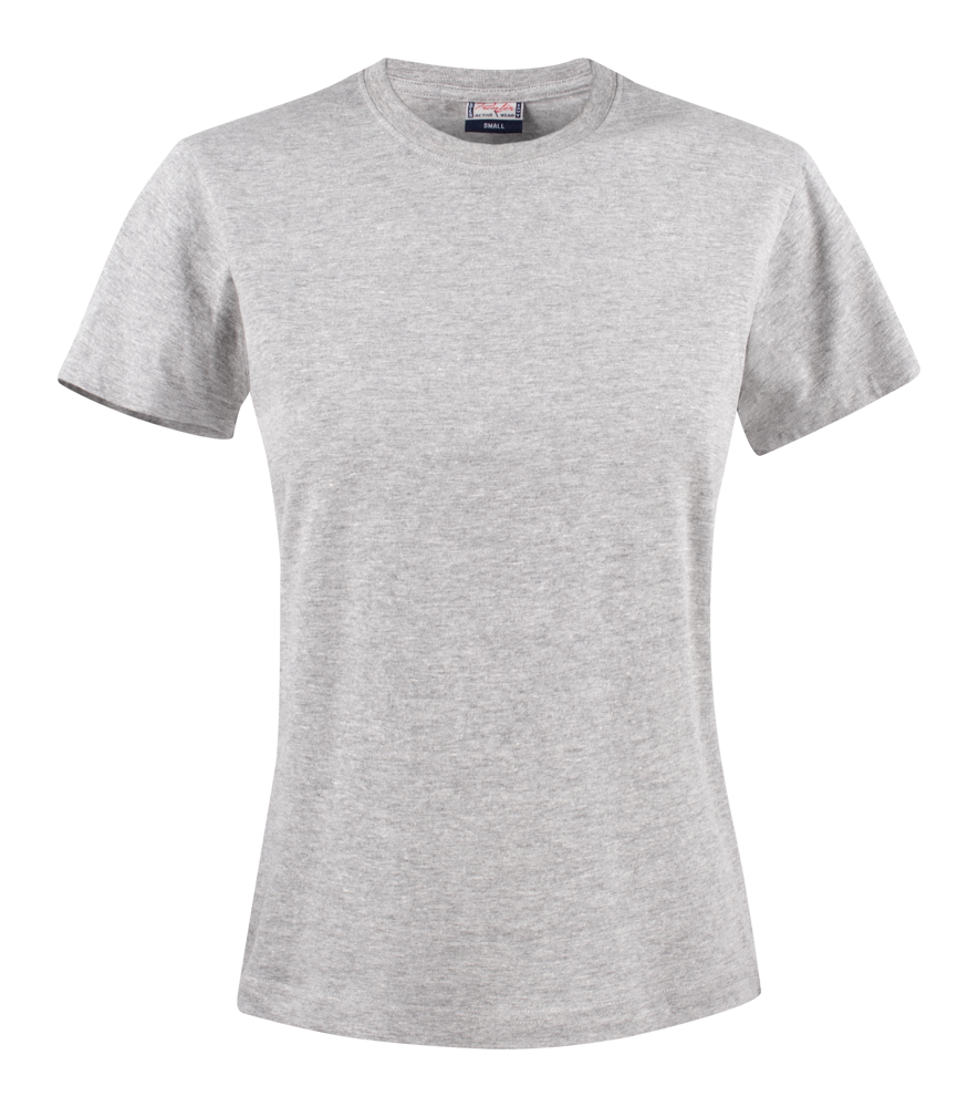 Heavy T T-Shirt Dames - Grijs Mêlée