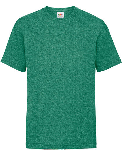 Fruit of the Loom - Kids´ Valueweight T - Retro Heather Green