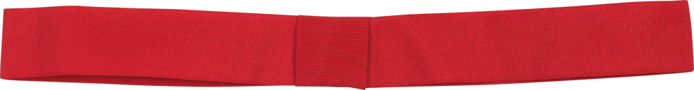 KP609 - Afneembaar lint voor hoed - red