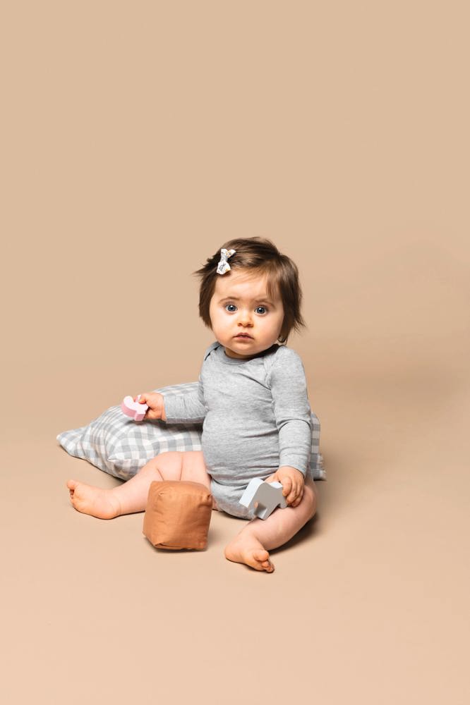 K837 - Baby body van biologisch katoen