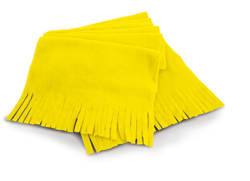 R143X - Polartherm™ tassel scarf - yellow
