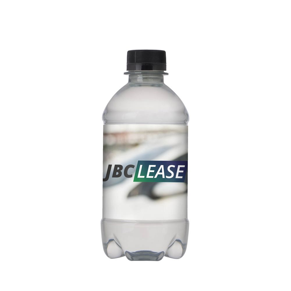 Bronwater 330 ml met draaidop - Zwart