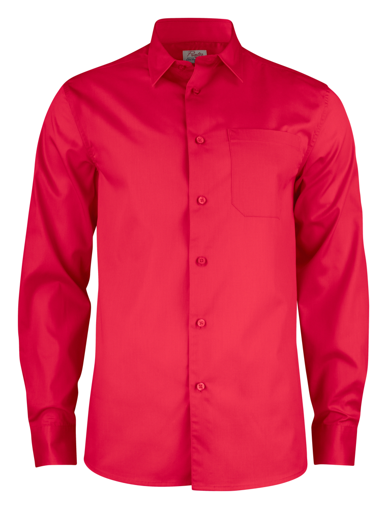 Point Hemd Heren - Rood
