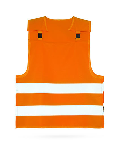 Korntex - Children´s Safety Poncho with anti-strangulation system “Koge” - Signal Orange