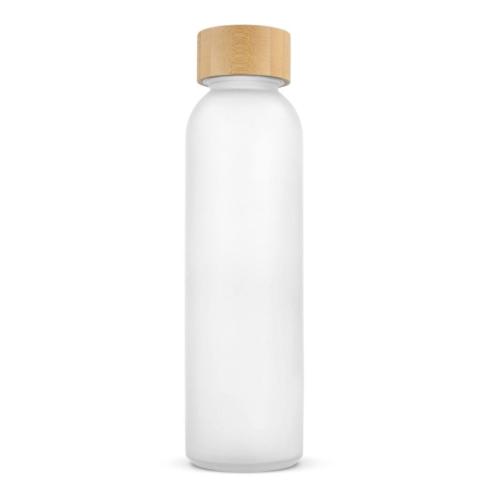 Waterfles glas &amp; bamboe 500ml