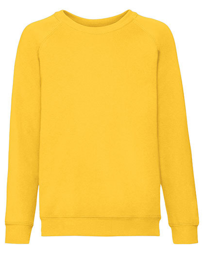 Fruit of the Loom - Kids´ Classic Raglan Sweat - Sunflower