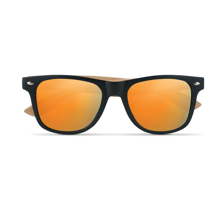 CALIFORNIA TOUCH - Zonnebril met bamboe frame - Oranje