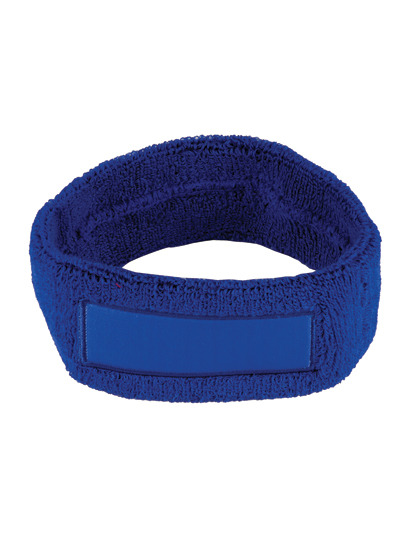 L-merch - Head Sweatband With Label - Royal Blue