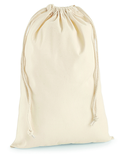 Westford Mill - Premium Cotton Stuff Bag - Natural