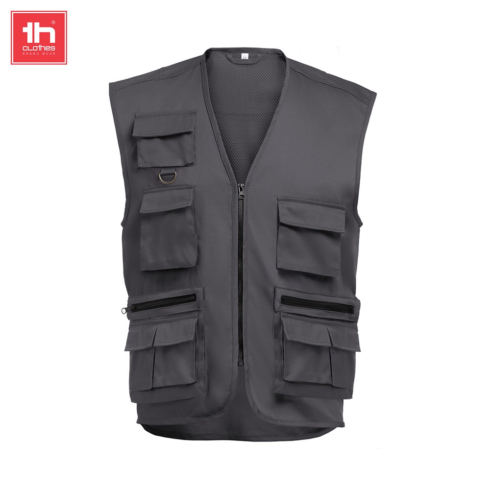 Multipocket vest Pixel - Donker Grijs