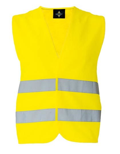 Korntex - Printable Hi-Vis Safety Vest Karlsruhe - Signal Yellow
