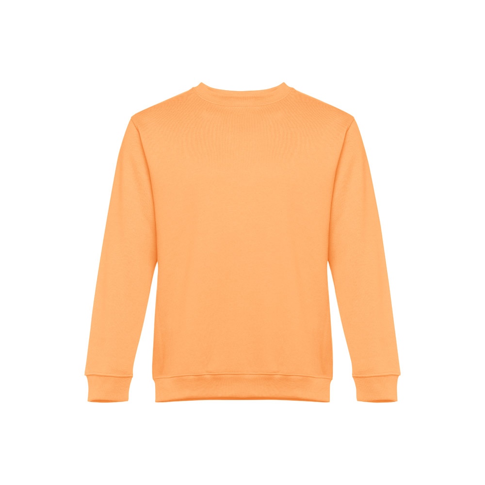 THC DELTA. Sweater (unisex) in katoen en polyester - Koraal oranje