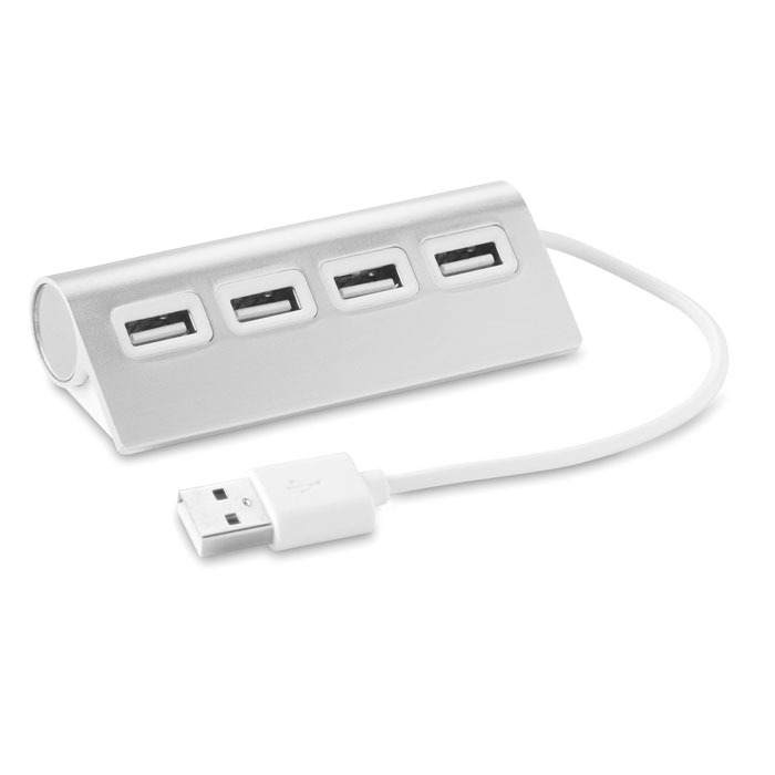 ALUHUB - Hub met 4 poorten