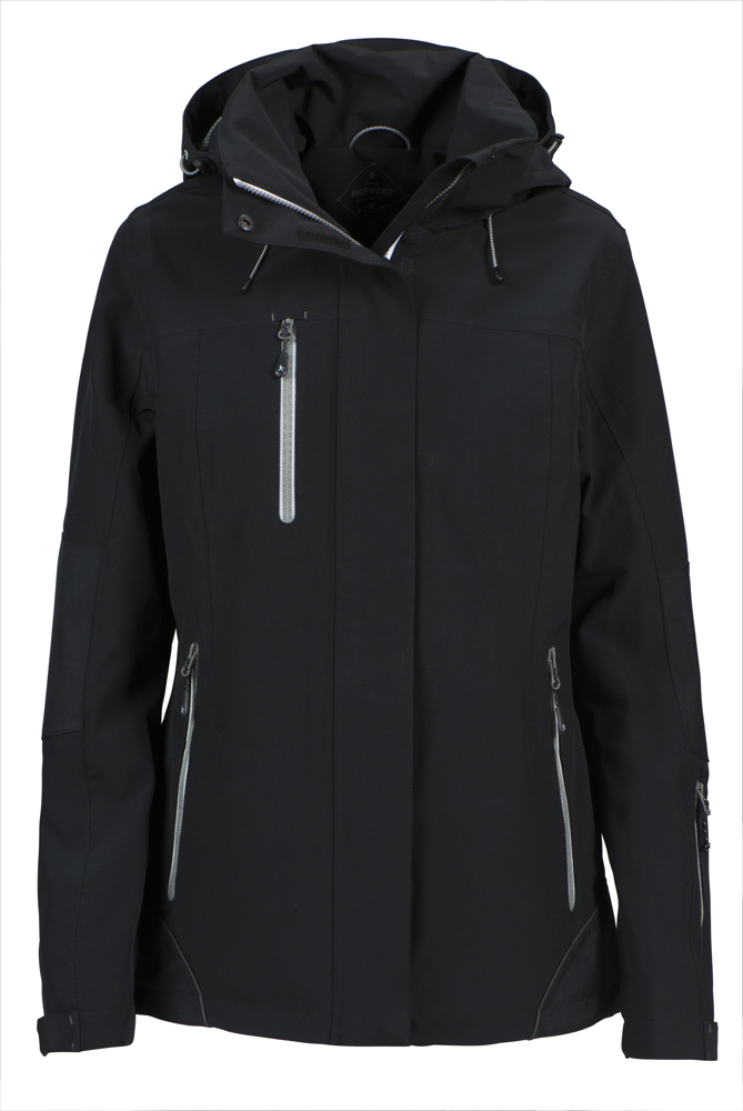 Islandblock Shell Jas Dames - Zwart