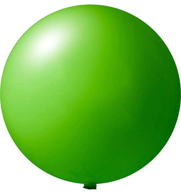 Reuzenballonnen onbedrukt Ø 80 cm - Licht groen (4461) Pastel (± PMS 360)
