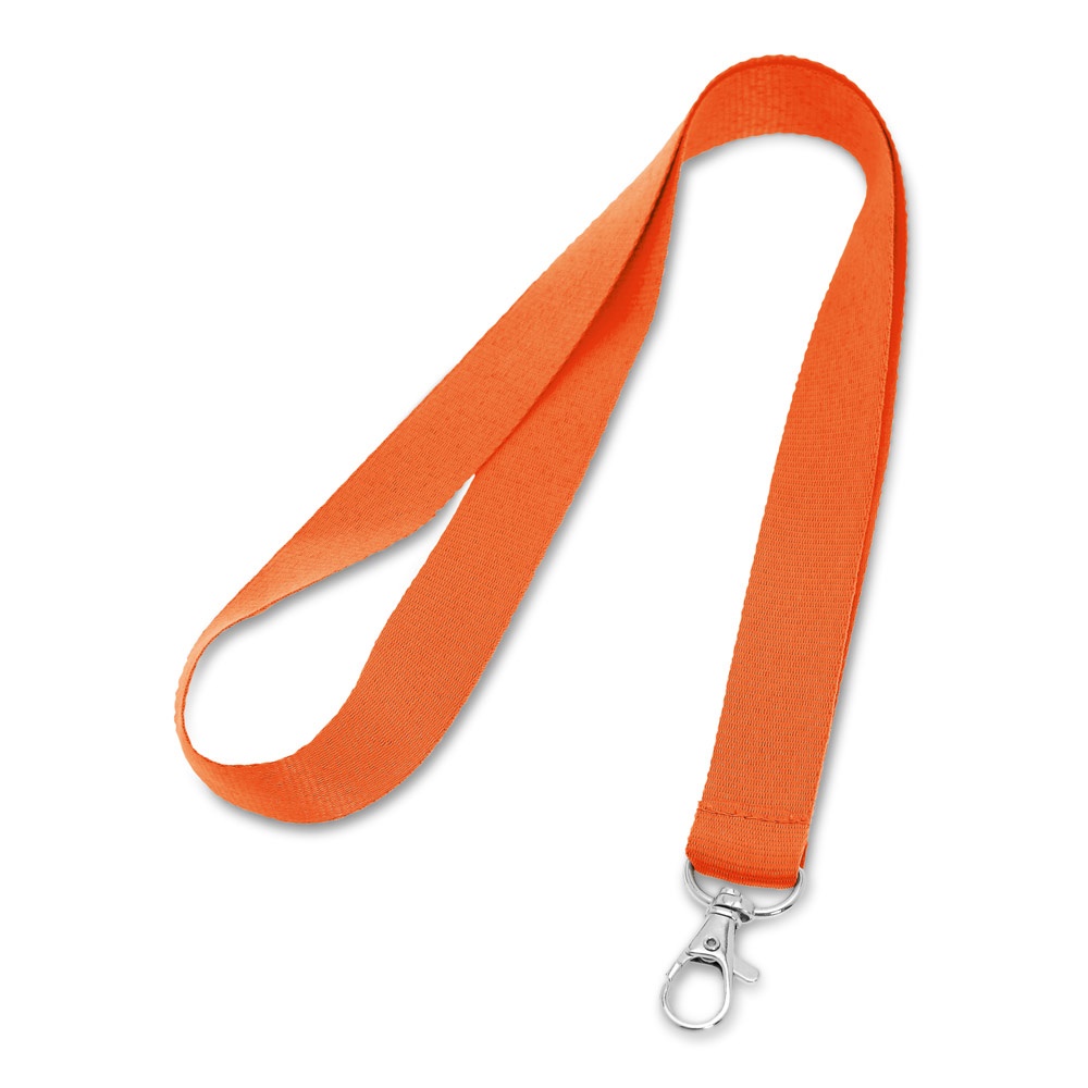 LARIAT. Polyester lanyard - Oranje