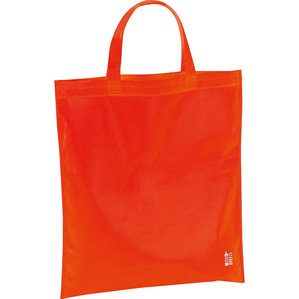 Gerecycled Non Woven boodschappentas - Rood
