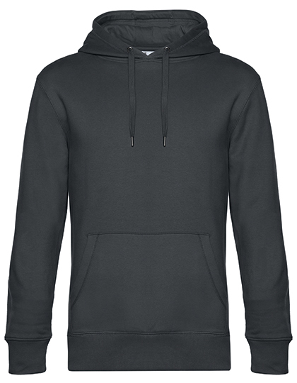 B&C BE INSPIRED - KING Hooded Sweat_° - Asphalt