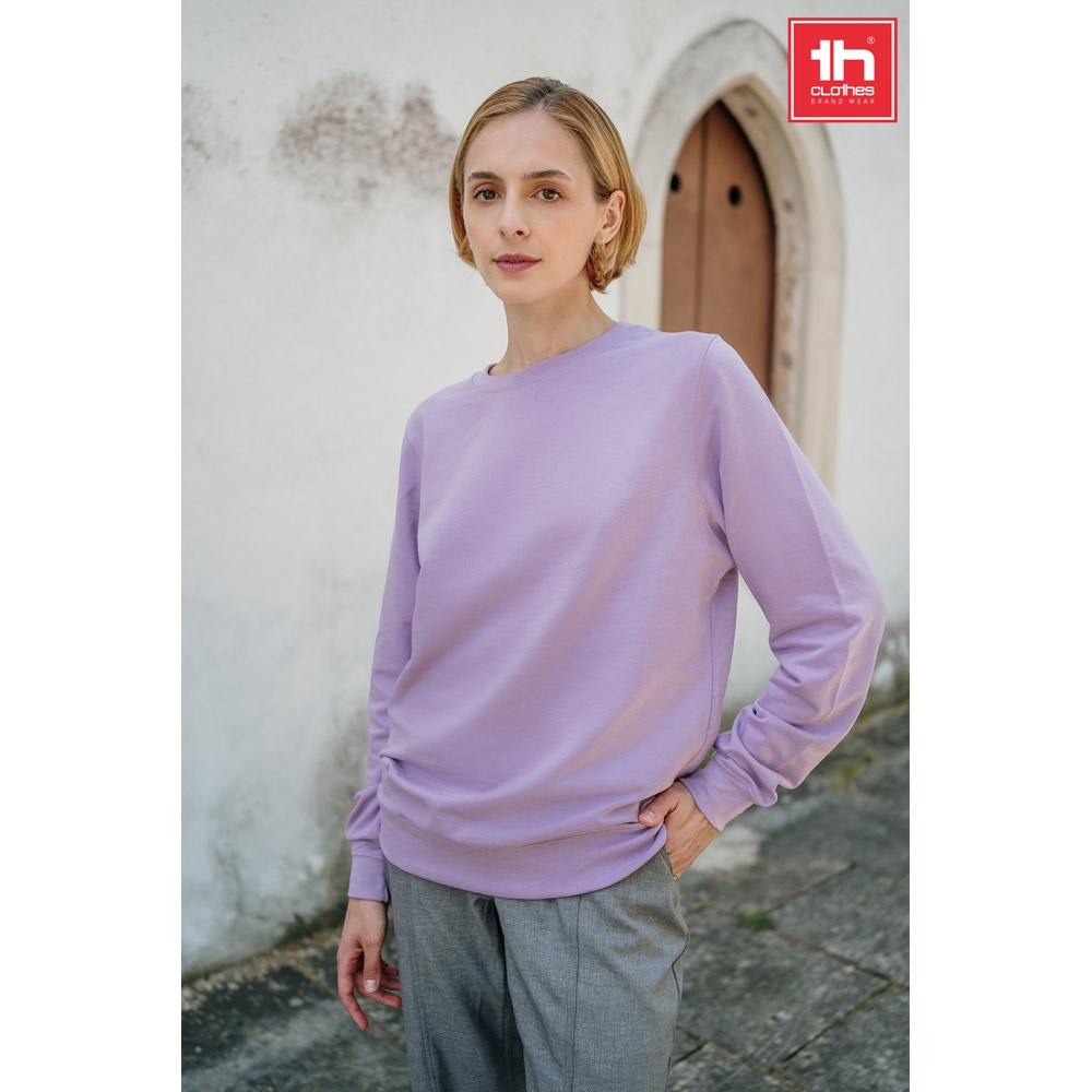 THC COLOMBO. Sweatshirt (unisex) in Italiaanse badstof zonder sluiting