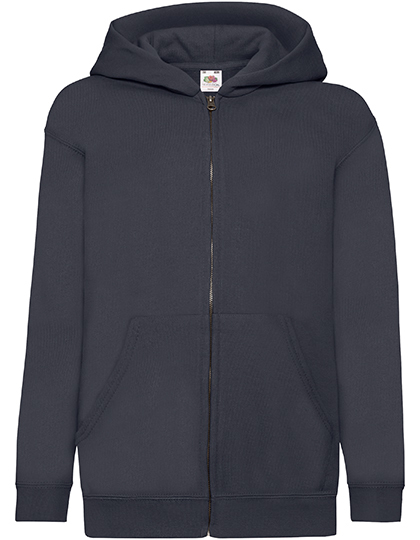 Fruit of the Loom - Kids´ Classic Hooded Sweat Jacket - Deep Navy